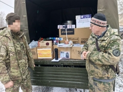 Гуманитарный груз, собранный в ВятГУ, доставлен на передовую 