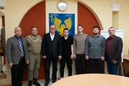 Ректор ВятГУ встретился со студентами-участниками СВО