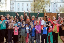 Волонтеры ВятГУ посетили  детский реабилитационный центр