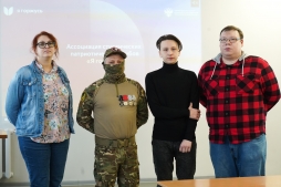 В ВятГУ состоялась встреча с боевым офицером СВО