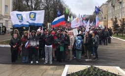 Неделя Памяти: студенты и сотрудники ВятГУ приняли участие в параде Победы