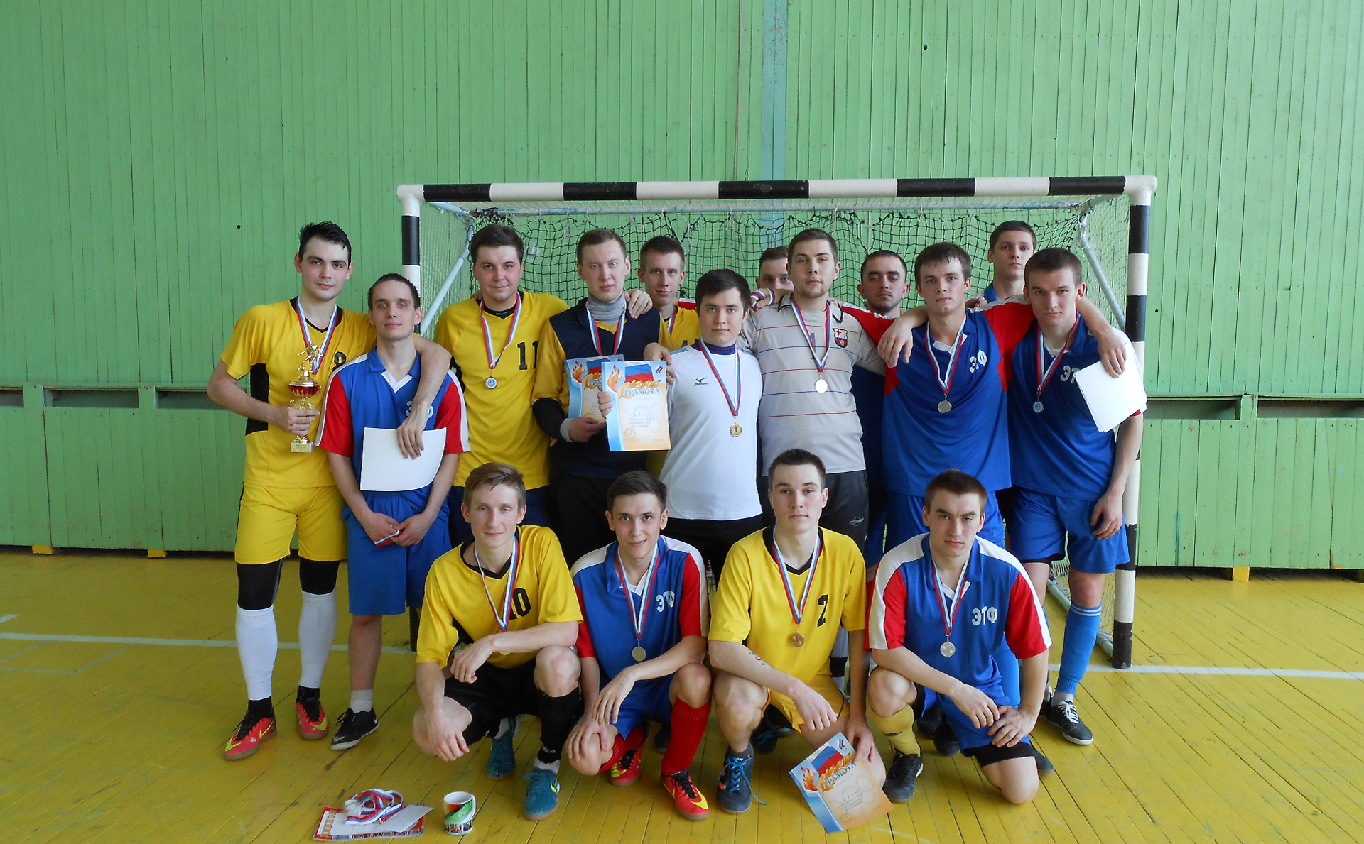 Факультет технологий, инжиниринга и дизайна стал чемпионом по мини-футболу ВятГУ