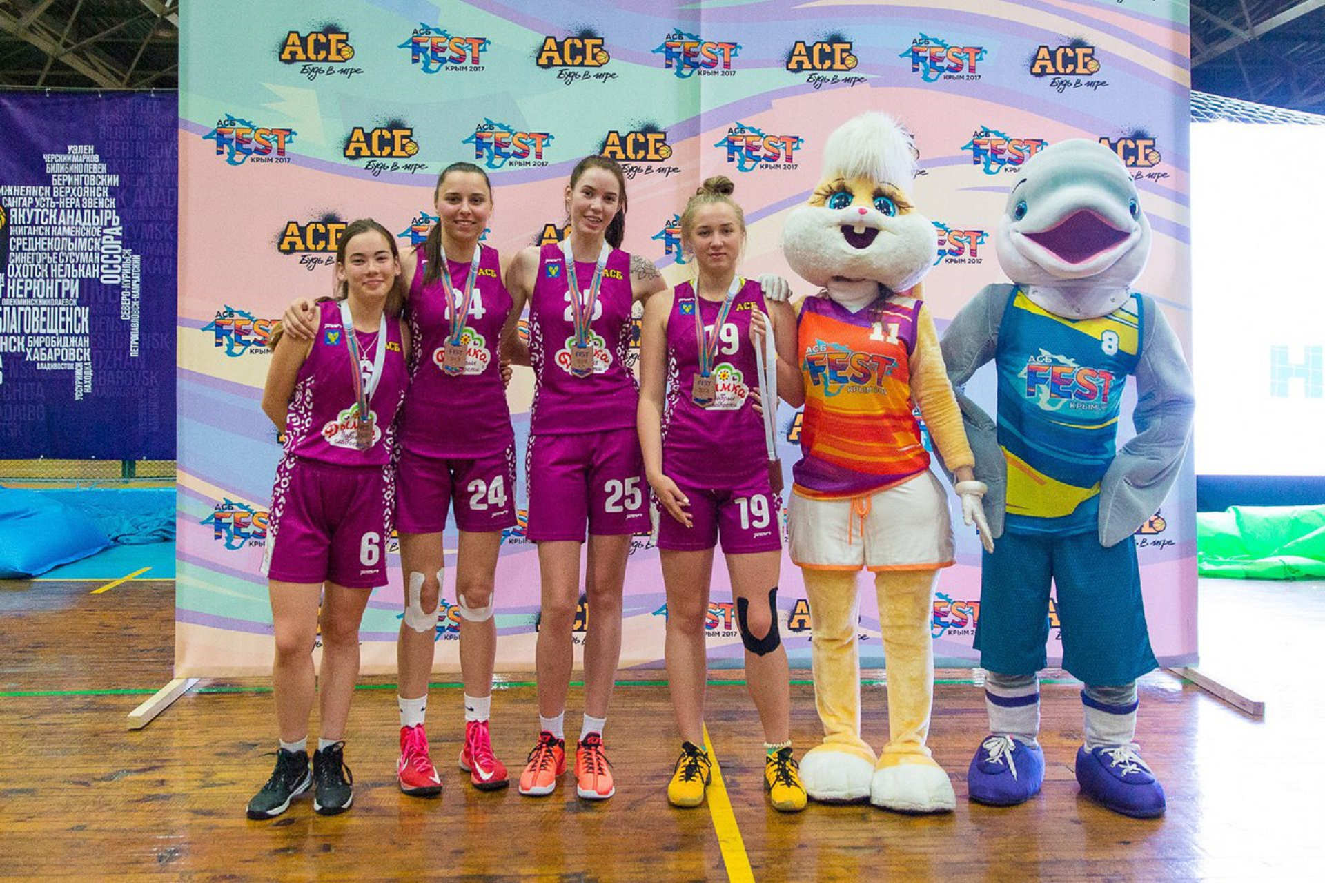 Женская сборная ВятГУ по баскетболу выиграла бронзовые медали на всероссийских соревнованиях