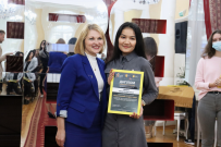 Диера Умарходжаева стала лауреатом национальной премии «Студент года - 2021»