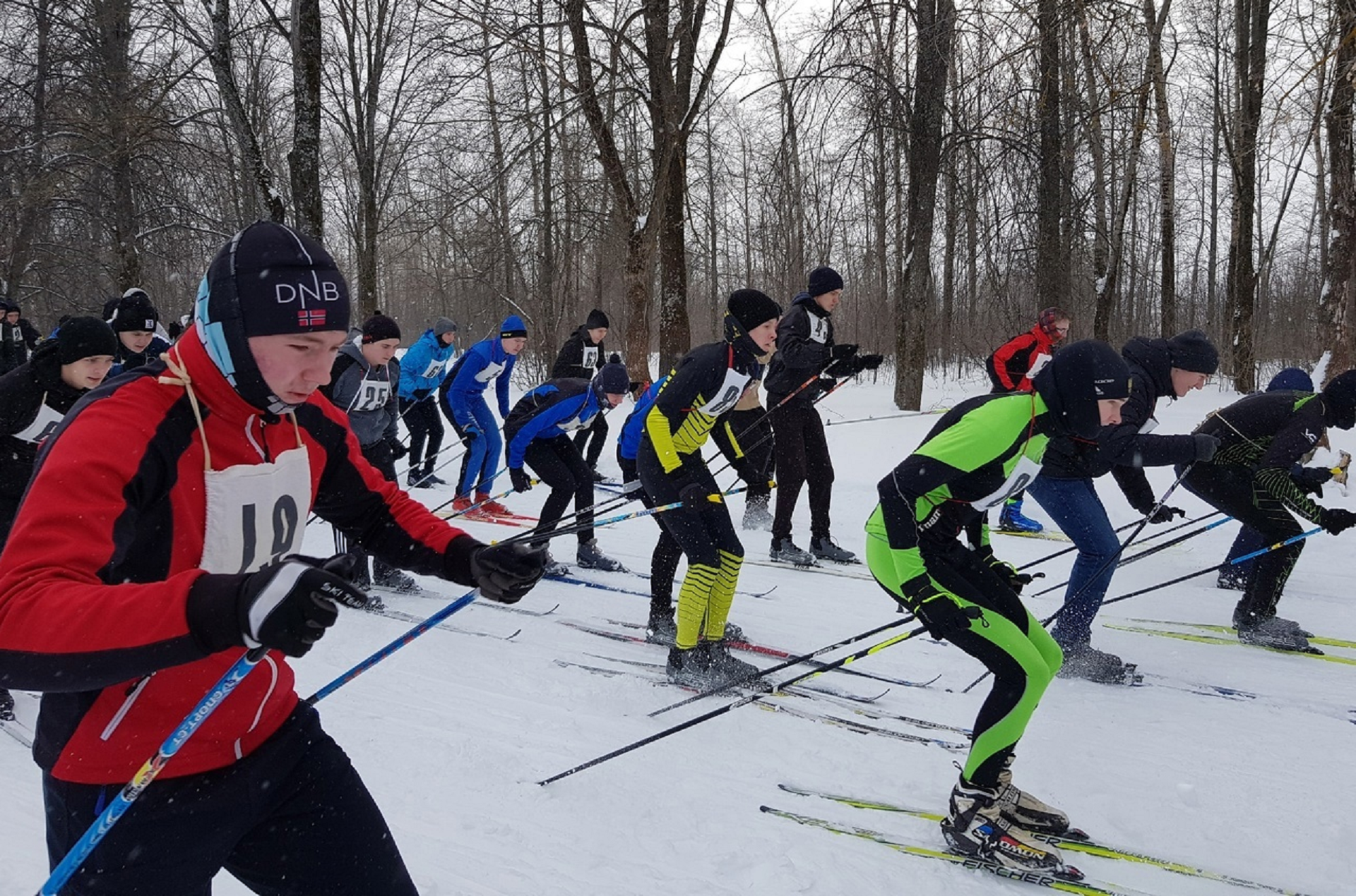 Колледж ВятГУ победил в соревнованиях по лыжным гонкам