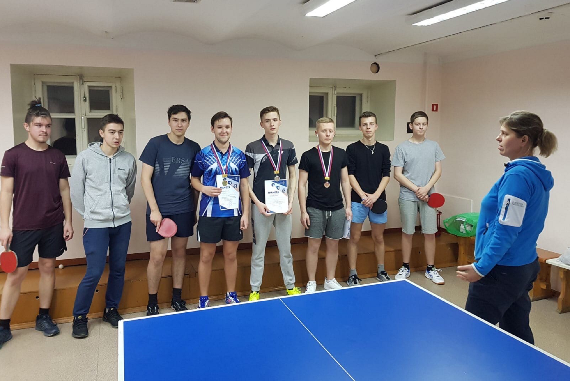 Турнир по настольному теннису среди студентов ВятГУ
