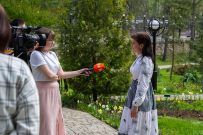Кировские журналисты открыли сезон обзорных экскурсий в Ботаническом саду ВятГУ