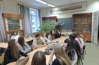 Учащиеся психолого-педагогических классов познакомились с новыми технологиями в области географического образования
