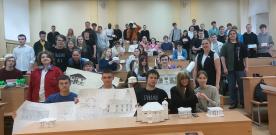 «Дом моей мечты»: первокурсники ФСА ВятГУ представили проекты загородных коттеджей
