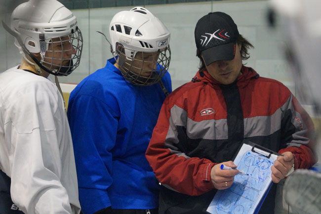 Молодые хоккеисты сборной ВятГУ начали подготовку к Чемпионату области 
