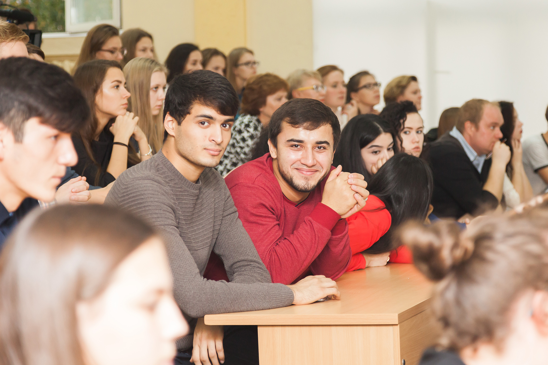 Лекция  в Политехническом