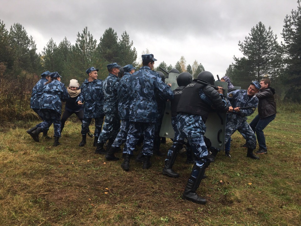 Занятие с сотрудниками правоохранительных органов