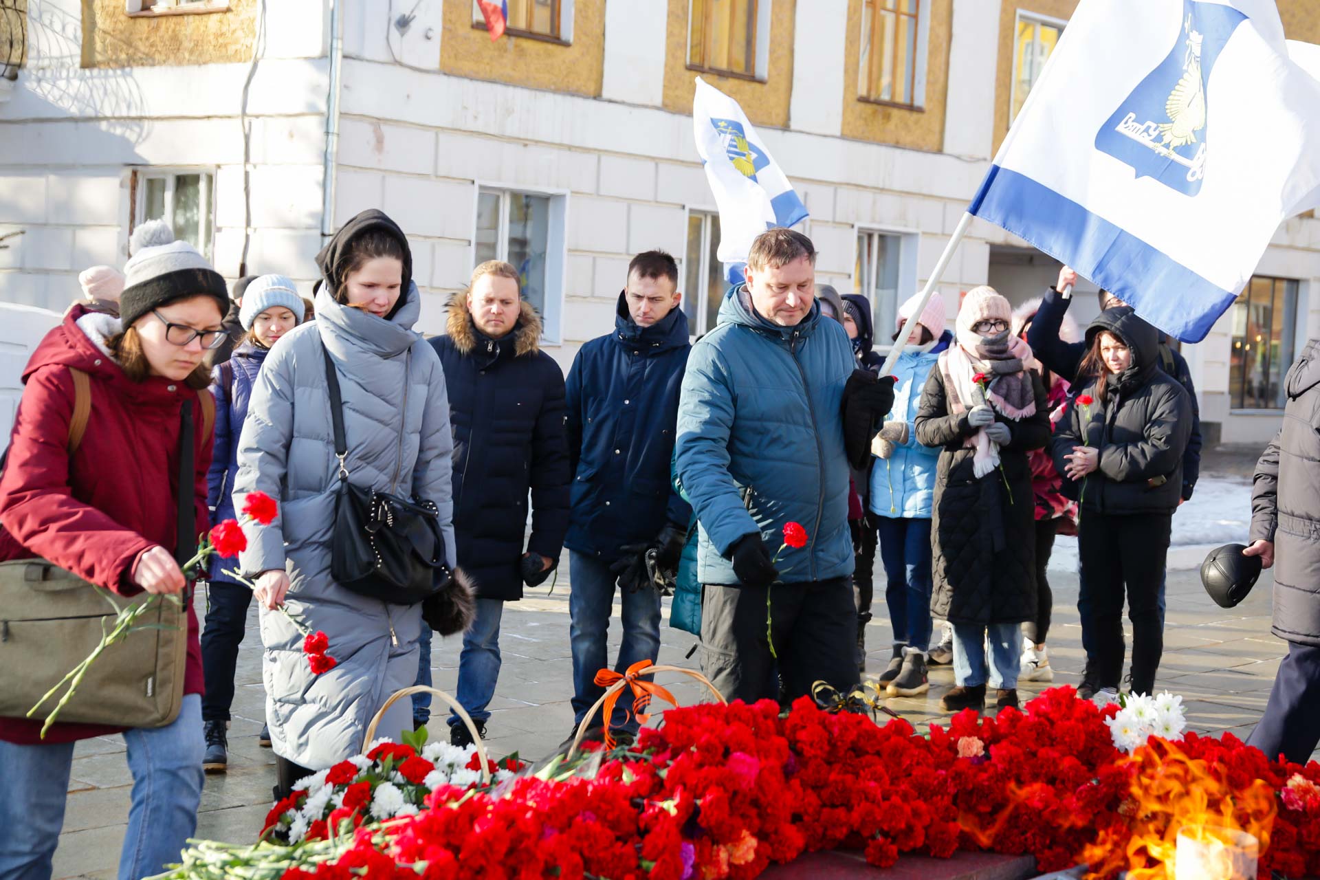 Возложение цветов